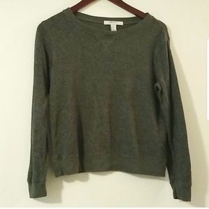 Forever 21 olive sweatshirt